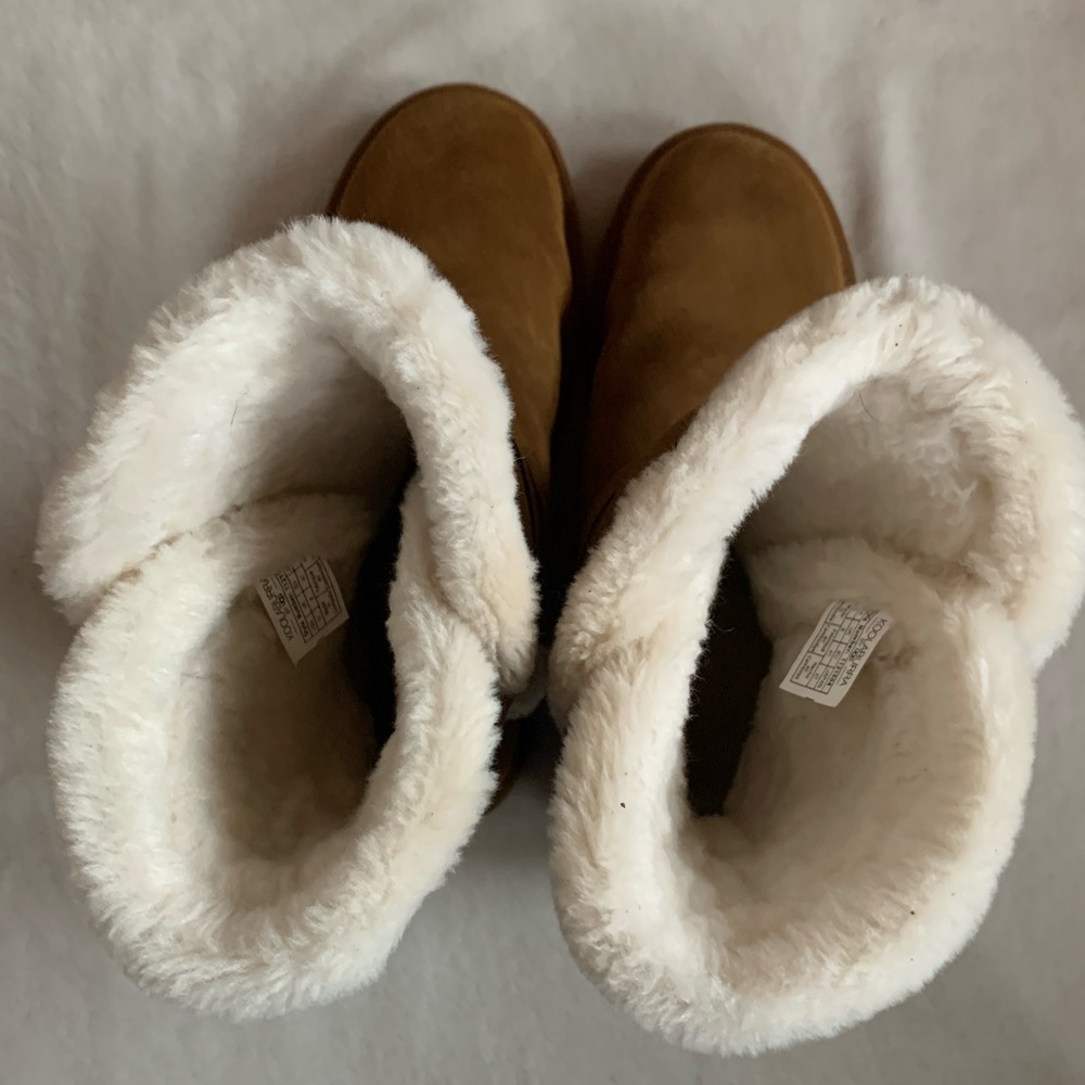 Koolaburra by UGG Brown Shearling Winter Boots - Picture 7 of 8